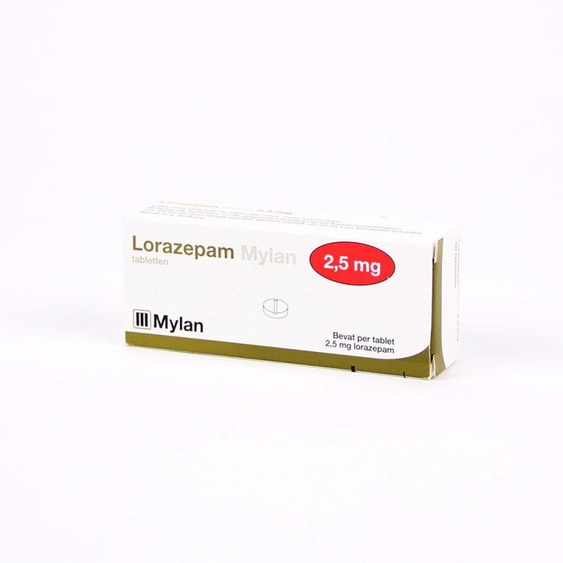 Lorazepam 2.5 mg kopen